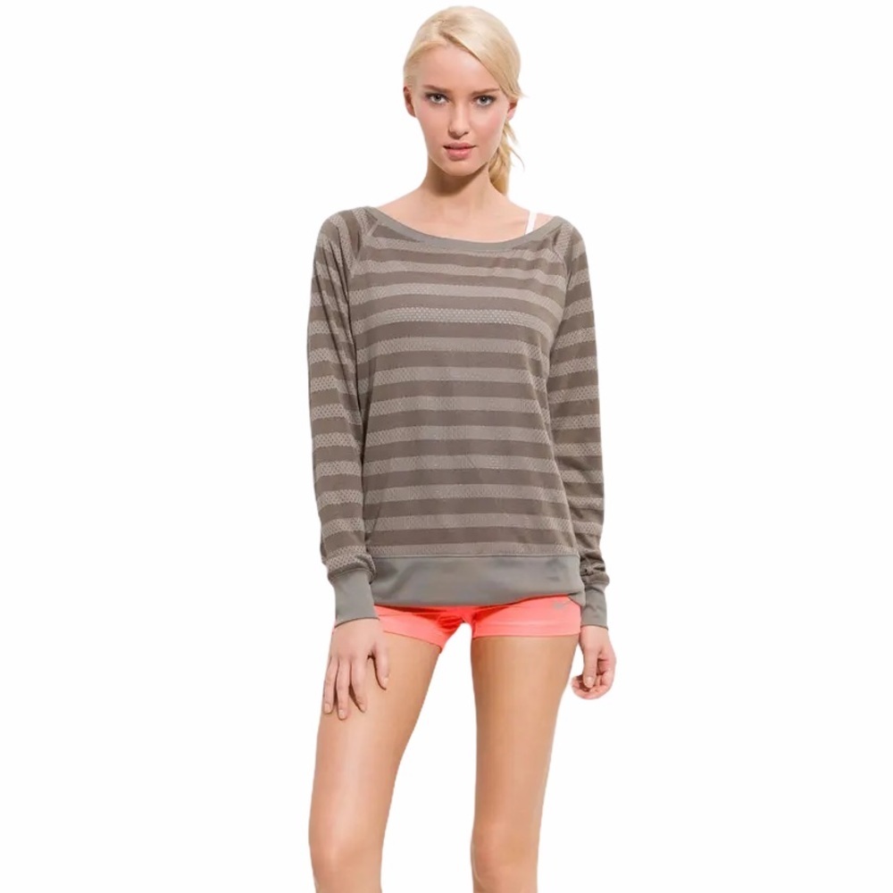 Nike Epic Stripes Crewneck Top